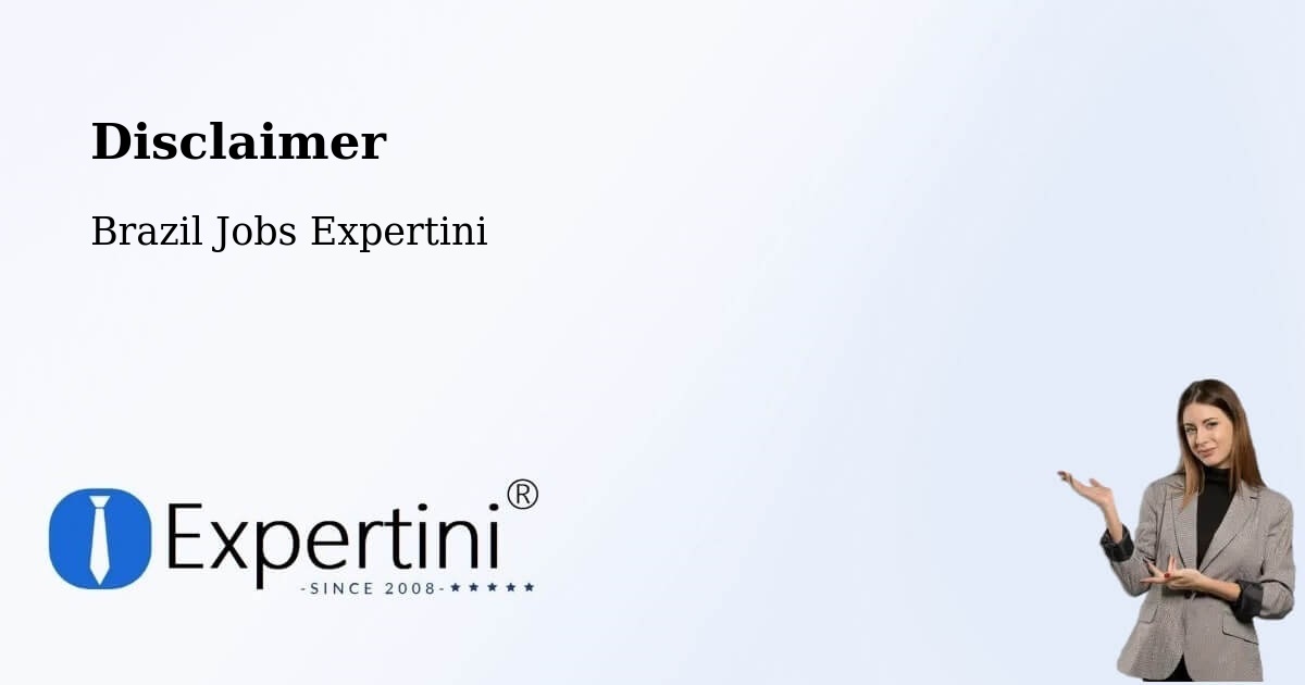 Disclaimer – Cambé - Brazil Jobs Expertini